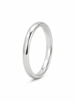 Classic Silver Minimal Band