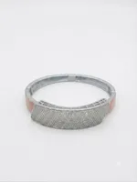 The Diamond-Accented Bangle