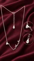 Silver Heart Love chain
