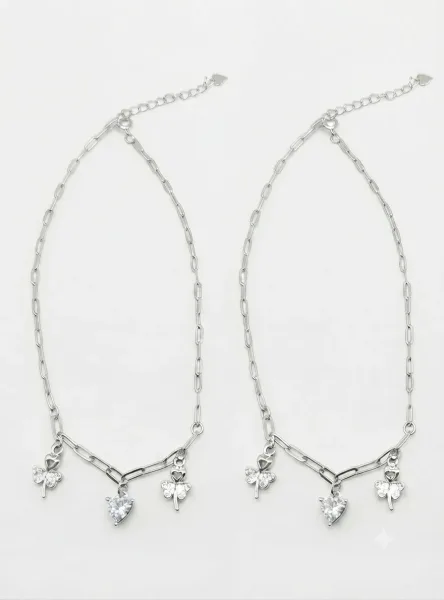 Celestial Butterfly Charm Anklet