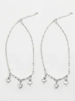 Celestial Butterfly Charm Anklet