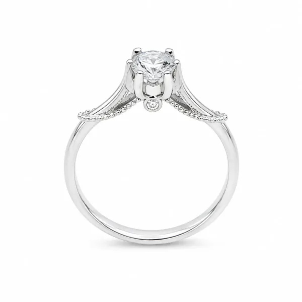 Eternal Infinity Solitaire Ring