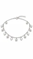 Petal Heart Anklet