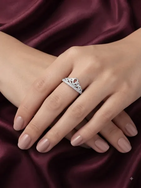 Royal Loop Tiara Ring