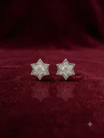 Celestial Star Diamond Stud Earrings