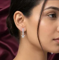 Butterfly Drop Earrings