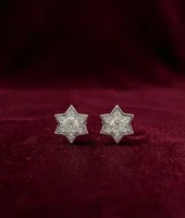 Celestial Star Diamond Stud Earrings