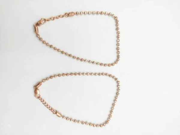 Beaded Chain Ankle