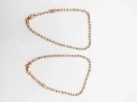 Beaded Chain Ankle