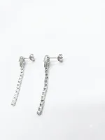 Hamsa Diamond Drop Earring