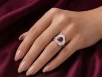 Ruby Baguette Radiance Ring