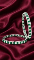 Silver Radiance High-Quality Bangles