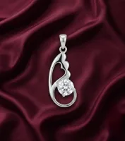 Celestial Sparkle Silver Pendant