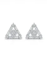 Aurelia Triangle Stud Earrings