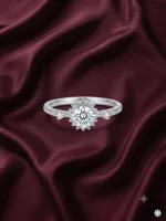 Solstice Halo Ring