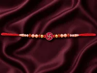 Shubh Swastik Charm Rakhi