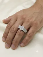 Silver Buckle Ring