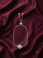 Celeste Halo Slider Bracelet
