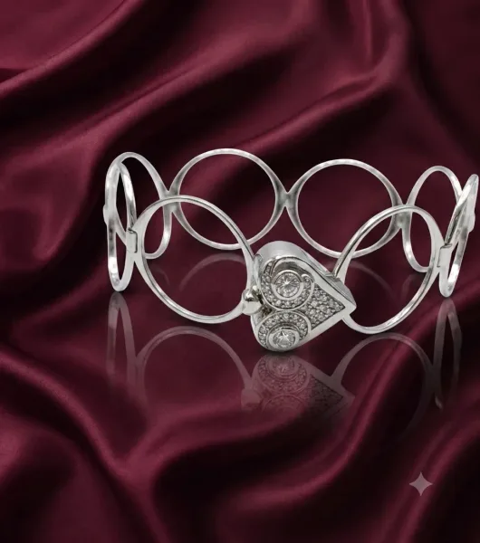 Celeste Halo Link Bangle