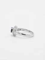Noir Halo Ring