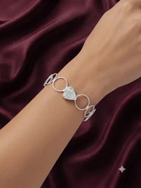 Celeste Infinity Cirque Bracelet and ring