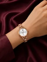 Rose Gold Classic Bracelet Watch