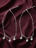 Celestial Butterfly Charm Anklet