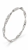 Silver Twisted bangles