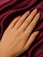 Celeste Bow Spark Ring