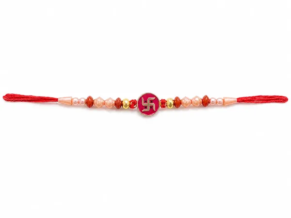 Shubh Swastik Charm Rakhi