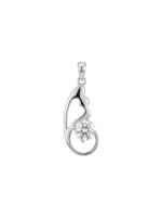 Celestial Sparkle Silver Pendant