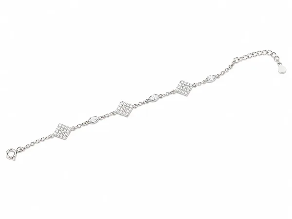 Luna Geometric Sparkle Bracelet