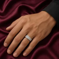 Luxe Pavé Statement Ring