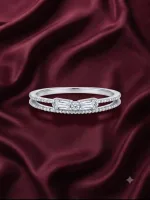 Lumière Twin Baguette Ring