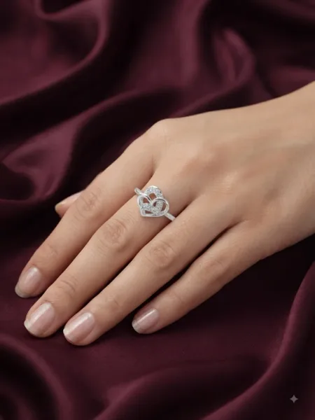 The Entwined Hearts Ring