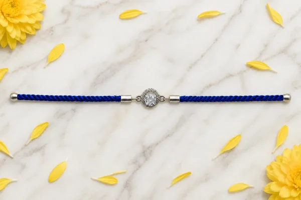 Royal Sparkle Stone Rakhi
