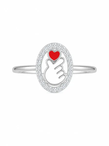 Little Love Heart Kids Ring