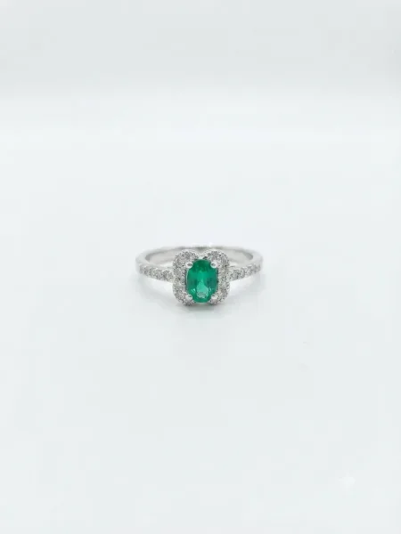 Verdant Halo Ring