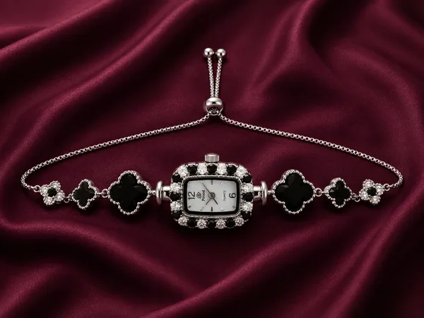 Black Clover Charm Watch