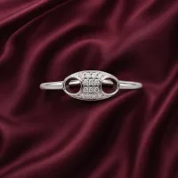 Celestine Orbit Silver Ring