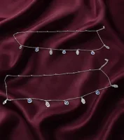Celestial Evil Eye & Hamsa Anklet