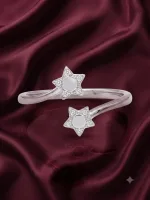 Stellique Twin Star Toe Ring