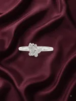 The Crystal Butterfly Ring