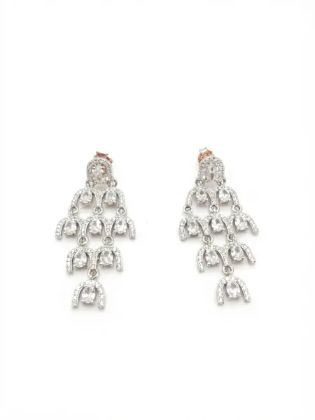 Celestial Cascade Chandelier Earrings
