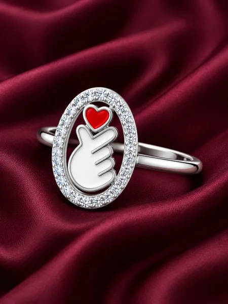 Little Love Heart Kids Ring