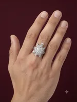 Silver Shell Turtle Ring