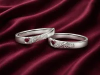 Infinity Love Couple Ring