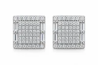 Silver Crystal earring