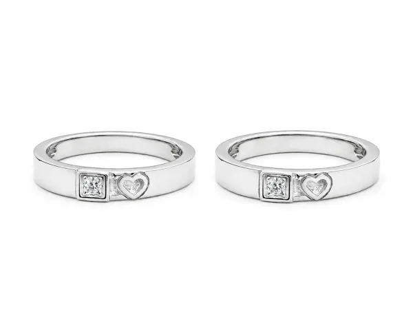 Classic Love Couple Ring