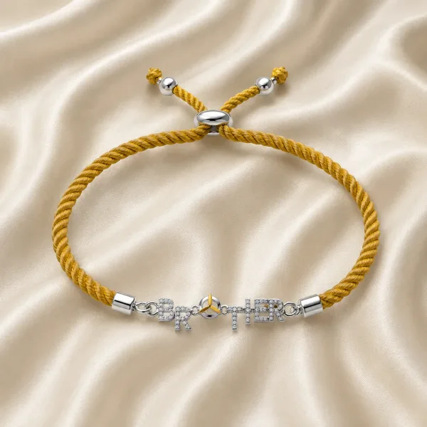 Brother Bond silver Rakhi
